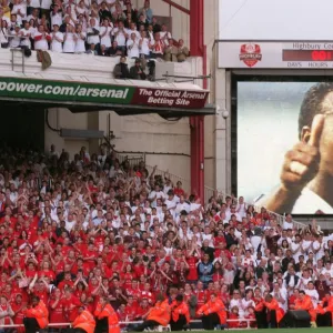 David Rocastle (Ex Arsenal Player) is remembered by the fans