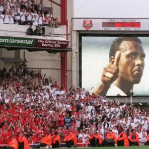 David Rocastle Print - Arsenal vs Wigan Athletic FA Premiership Match