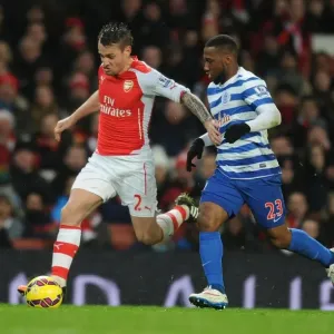 Debuchy Outmaneuvers Hoilett: Arsenal vs. Queens Park Rangers, Premier League (December 2014) Debuchy Outmaneuvers Hoilett: Arsenal vs. Queens Park Rangers, Premier League (December 2014)