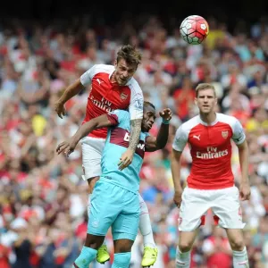 Debuchy Soars Over Sakho: Arsenal vs. West Ham Clash, 2015-16
