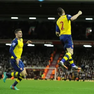 Debuchy's Goal: Liverpool vs. Arsenal, Premier League 2014/15 Debuchy's Goal: Liverpool vs. Arsenal, Premier League 2014/15