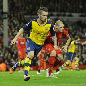 Debuchy's Stunner: Liverpool vs. Arsenal, Premier League 2014/15 Debuchy's Stunner: Liverpool vs. Arsenal, Premier League 2014/15