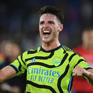 Declan Rice's Emotional Celebration: Arsenal's Thrilling Victory over Crystal Palace in 2023-24 Premier League Declan Rice's Emotional Celebration: Arsenal's Thrilling Victory over Crystal Palace in 2023-24 Premier League