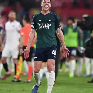 Declan Rice's Emotional Moment: Sevilla vs. Arsenal in the Champions League (2023-24) Declan Rice's Emotional Moment: Sevilla vs. Arsenal in the Champions League (2023-24)