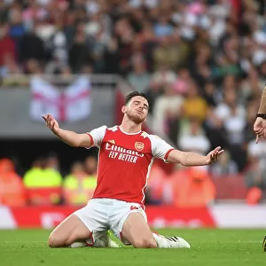 Declan Rice's Emotional Reaction: Arsenal vs. Fulham (2023-24)