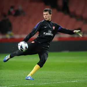 Dejan Iliev (Arsenal) before the match. Arsenal U19 1: 0 CSKA Moscow U19. NextGen Series