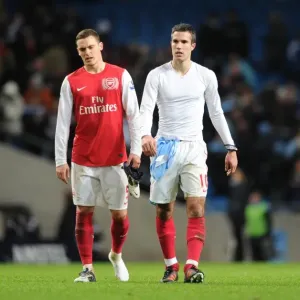 Dejected Duo: Manchester City vs. Arsenal, Premier League 2011-12