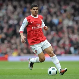Denilson (Arsenal). Arsenal 0: 0 Sunderland. Barclays Premier League. Emirates Stadium