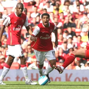 Denilson (Arsenal) Didier Digard (PSG) Denilson (Arsenal) Didier Digard (PSG)