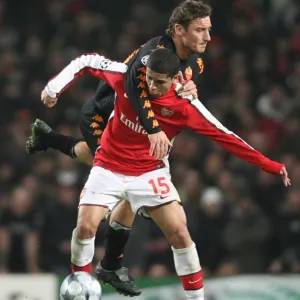 Denilson (Arsenal) Francesco Totti (Roma)