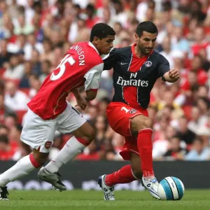 Denilson (Arsenal) Frau (PSG) Denilson (Arsenal) Frau (PSG)