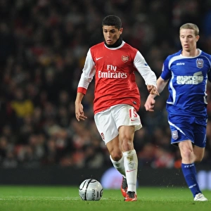Denilson (Arsenal) Grant Leadbitter (Ipswich). Arsenal 3: 0 Ipswich Town (3: 1 agg)