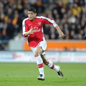 Denilson (Arsenal). Hull City 1: 2 Arsenal, Barclays Premier League, The KC Stadium Denilson (Arsenal). Hull City 1: 2 Arsenal, Barclays Premier League, The KC Stadium