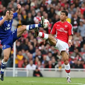 Denilson (Arsenal) Leon Osman (Everton)