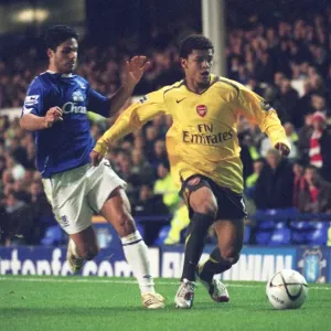 Denilson (Arsenal) Mikel Arteta (Everton)