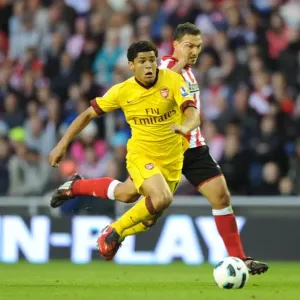 Denilson (Arsenal) Steed Malbrangue (Sunderland). Sunderland 1: 1 Arsenal Denilson (Arsenal) Steed Malbrangue (Sunderland). Sunderland 1: 1 Arsenal