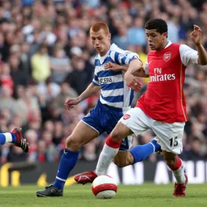 Denilson (Arsenal) Steve Sidwell (Reading)