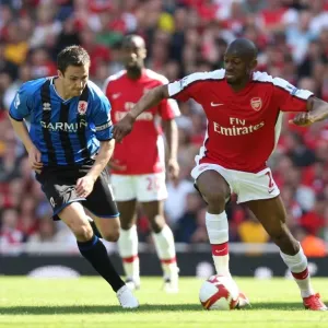 Denilson (Arsenal) Stewart Downing (Middlesbrough) Denilson (Arsenal) Stewart Downing (Middlesbrough)