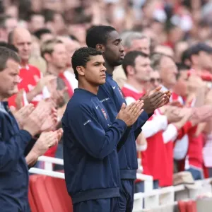 Denilson and Juhan Djourou Denilson and Juhan Djourou