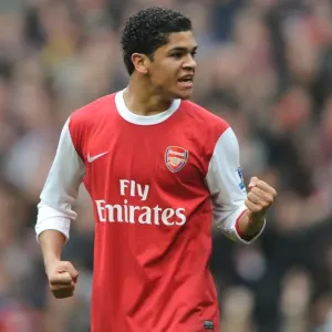 Denilson Print - Arsenal 2:3 Tottenham Hotspur, Barclays Premier League