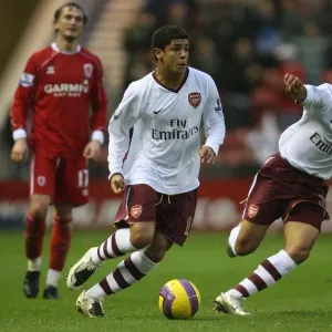 Denilson and Theo Walcott (Arsenal)