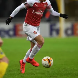 Denis Suarez in Action: Arsenal's Europa League Battle at BATE Borisov, February 2019