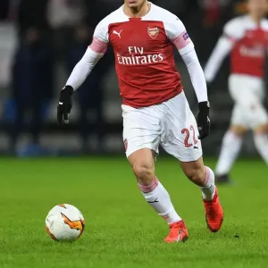 Denis Suarez in Action: Arsenal's Europa League Battle at BATE Borisov, February 2019