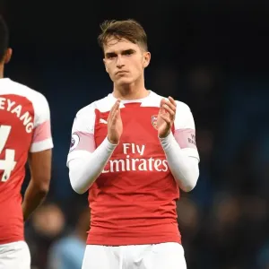 Denis Suarez Print - Manchester City vs Arsenal 2019