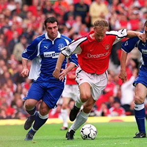 Dennis Bergkamp (Arsenal) Alan Stubbs and David Unsworth (Everton)