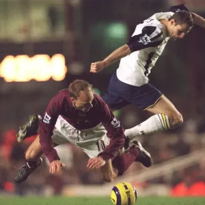Dennis Bergkamp Print, Arsenal 4:0 Portsmouth FA Premiership Match
