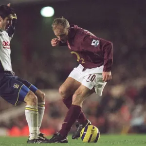 Dennis Bergkamp Print: 4-0 Victory Over Portsmouth