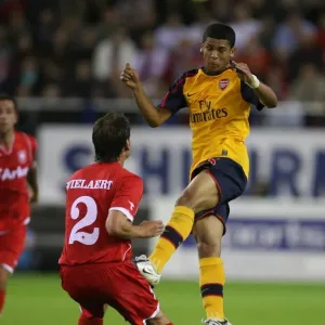 Denulson (Arsenal) Robbie Wielaert (FC Twente) Denulson (Arsenal) Robbie Wielaert (FC Twente)
