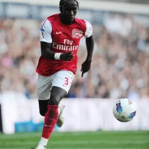 Determined Bacary Sagna in Arsenal's Close Loss at White Hart Lane (2011-12) Determined Bacary Sagna in Arsenal's Close Loss at White Hart Lane (2011-12)