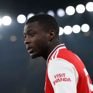 Determined Pepe: Arsenal's Star Forward Faces Manchester United (2019-20) Determined Pepe: Arsenal's Star Forward Faces Manchester United (2019-20)
