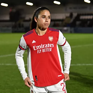 Determined Rafaelle Souza: Arsenal Women's Star Shines in FA WSL Clash Against Brighton Hove Albion