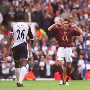 Determined Stalemate: Van Persie's Battle at White Hart Lane, 2005 - Tottenham 1:1 Arsenal