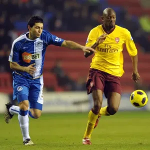 Diaby vs. Alcaraz: Dramatic Draw at Wigan - Arsenal vs. Wigan Athletic, 2010