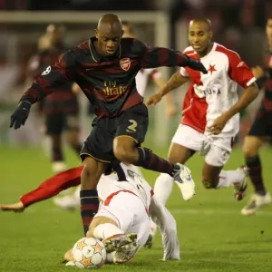 Diaby vs. Pudil: Stalemate in Prague - Arsenal vs. Slavia Prague, UEFA Champions League, Group H, 2007