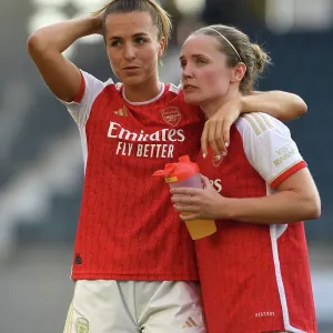 Disappointment and Determination: Arsenal Women's Heartbreaking Penalty Shootout Loss to Paris FC - Lia Walti and Kim Little's Reaction Disappointment and Determination: Arsenal Women's Heartbreaking Penalty Shootout Loss to Paris FC - Lia Walti and Kim Little's Reaction