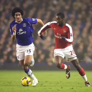 Djourou vs. Fellaini: A Rivalry Ignited at Goodison Park, Everton vs. Arsenal, 2009 (1:1) Djourou vs. Fellaini: A Rivalry Ignited at Goodison Park, Everton vs. Arsenal, 2009 (1:1)