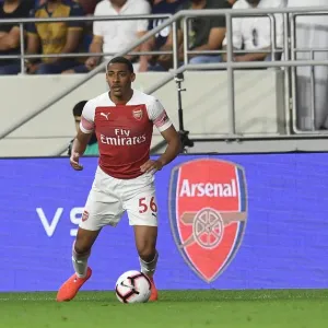 Dominic Thompson in Action: Al-Nasr Dubai SC vs Arsenal Friendly, 2019