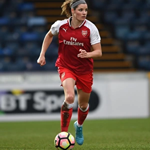 Dominique Janssen in Action: Arsenal Women vs Reading FC (2018)