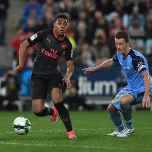 Donyell Malen (Arsenal) Brandon O Neill (Sydney) Donyell Malen (Arsenal) Brandon O Neill (Sydney)
