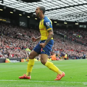 Dramatic Moment: Theo Walcott Scores the Winning Goal Against Manchester United in the Premier League 2014-15 Dramatic Moment: Theo Walcott Scores the Winning Goal Against Manchester United in the Premier League 2014-15