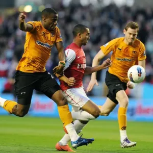 Dramatic Penalty Showdown: Theo Walcott vs Sebastien Bassong at Wolverhampton Wanderers (2011-12) Dramatic Penalty Showdown: Theo Walcott vs Sebastien Bassong at Wolverhampton Wanderers (2011-12)