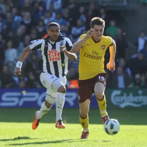 Dramatic Rivalry: Ramsey vs. Thomas - Arsenal vs. West Bromwich Albion's Thrilling 2-2 Draw, Premier League, 2011