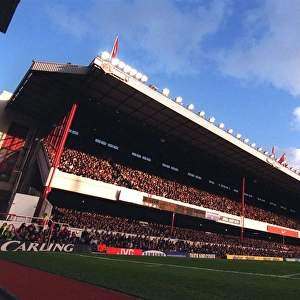 The East Stand. Arsenal v Middlesbrough. FA Cup 4th Round