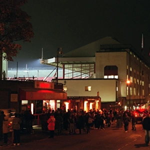 The East Stand before the match. Arsenal 0: 0 Ajax