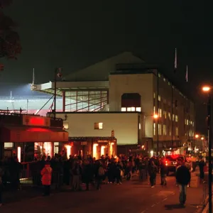 The East Stand before the match. Arsenal 0: 0 Ajax