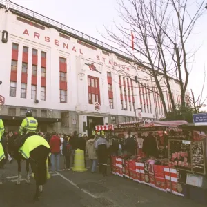 East Stand before the match. Arsenal 0: 2 Chelsea. FA Premier League East Stand before the match. Arsenal 0: 2 Chelsea. FA Premier League